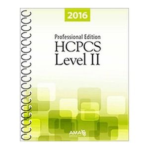 HCPCS 2016 Level II Professional Edition (HCPCS Level II (AMA)) 2016th Edition